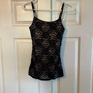 Express bra cami- black lace